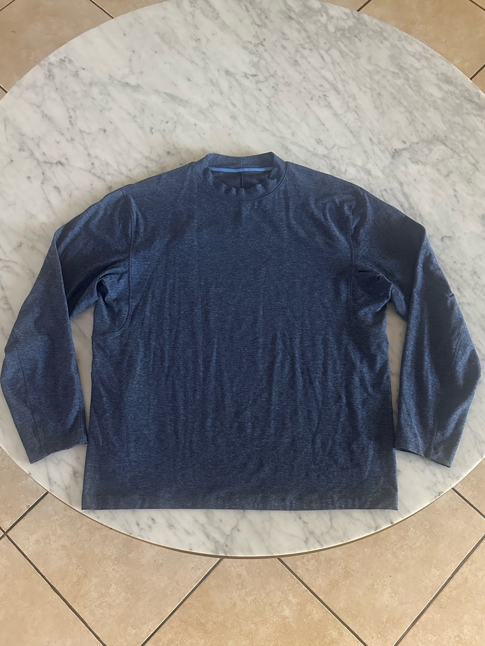 Lululemon Rulu Mock Neck Long Sleeve Shirt